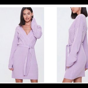 Knited lavender Dress